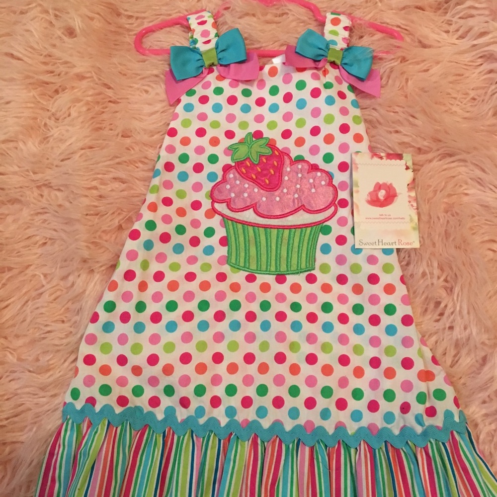 Toddler Girl Multi Color Stripe Sundress
